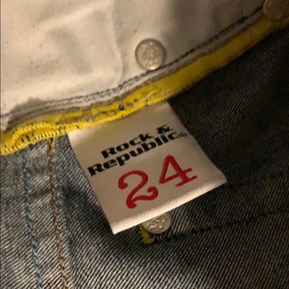 Rock & Republic Jean Shorts - Women’s Size 24 - Picture 6 of 6